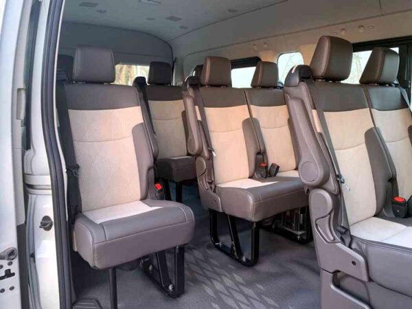 affordable 14 passenger air-conditioned minivan rental accra Ghana