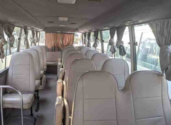 hire 29 seat coaster bus Accra Ghana